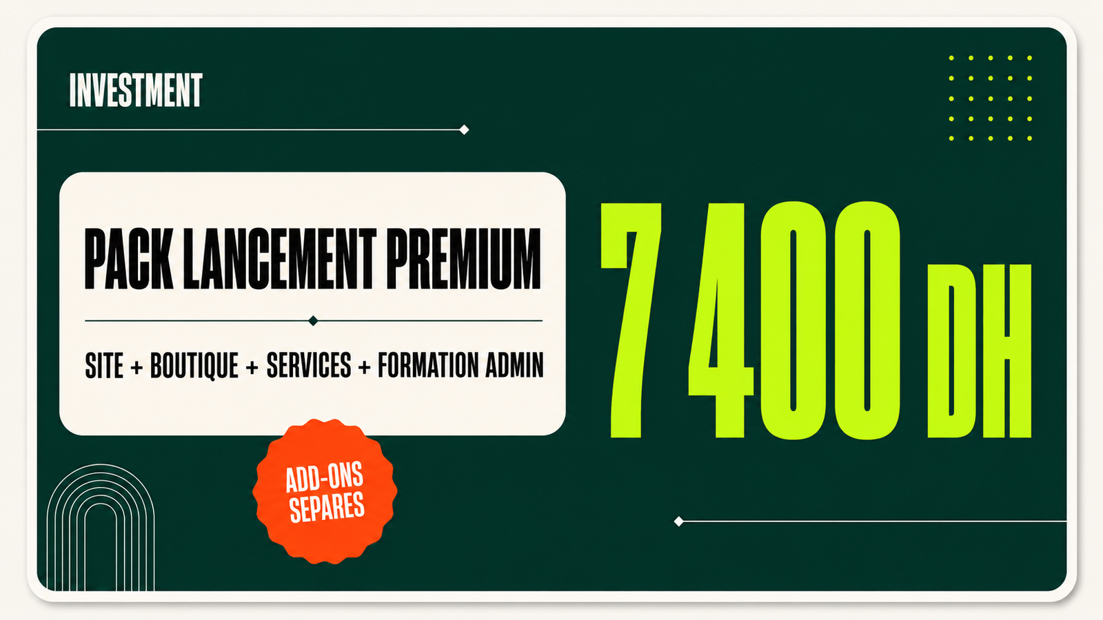 Pricing slide